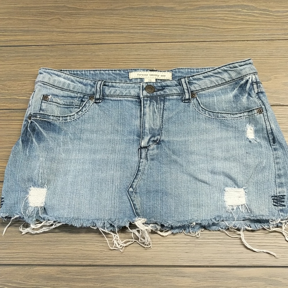 Jean Skirt - Size small (28)